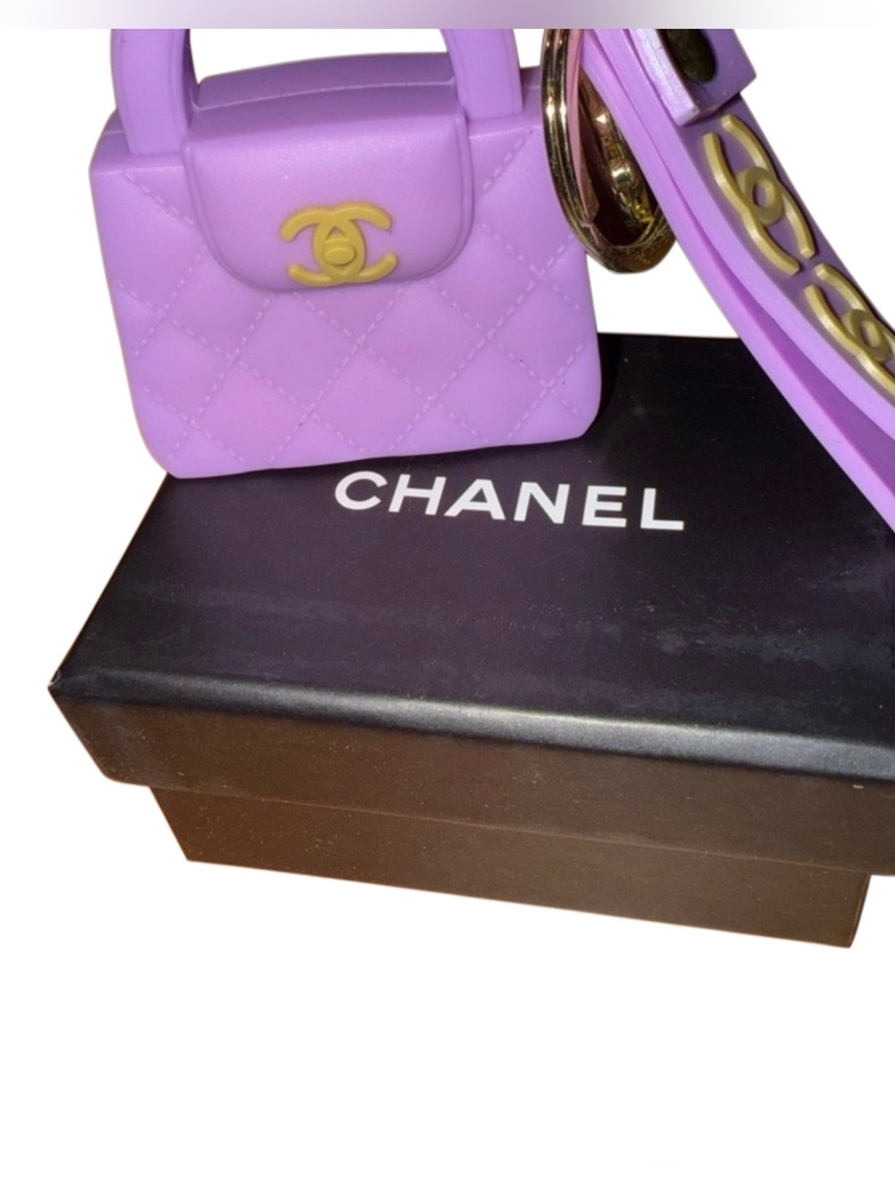 Mini Handbag Keychain with Box! and Lanyard!